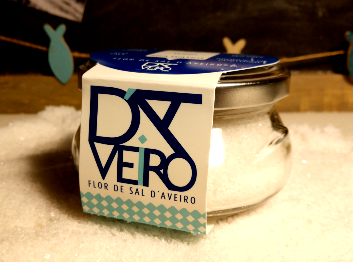 Flor de Sal D'Aveiro em Terrina de Vidro 140g